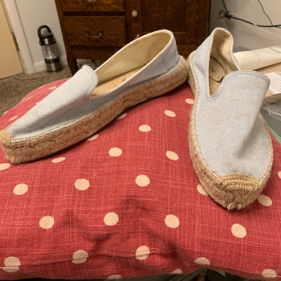 Soludos Chambray Espadrilles, Sz 9.5, Gently Worn - Picture 3 of 7